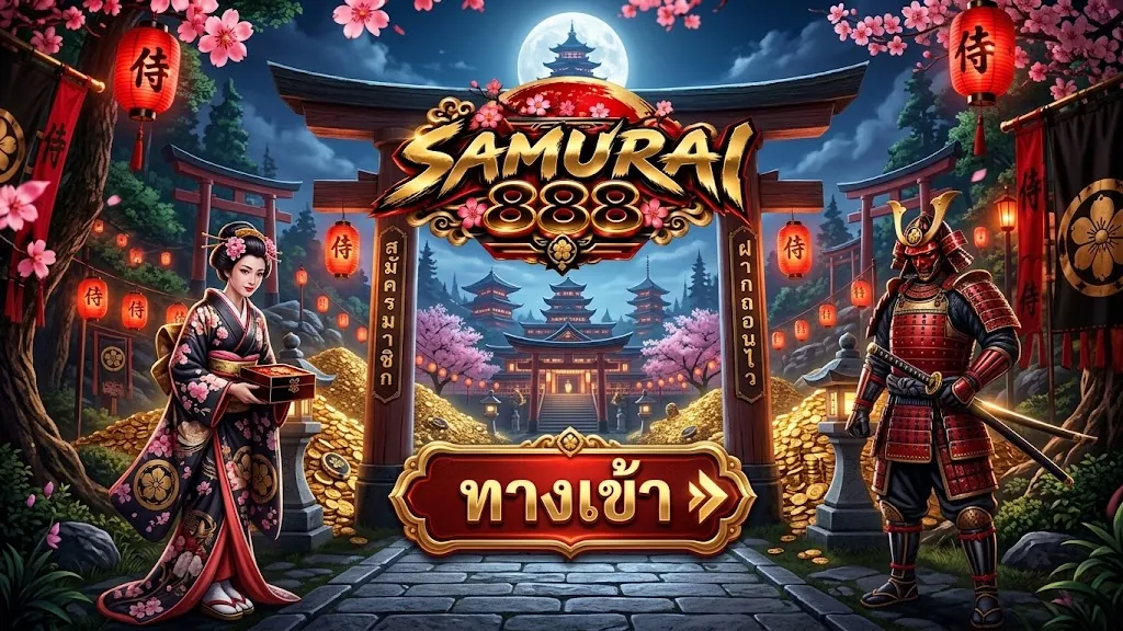 samurai888 ทางเข้า สู่โลกคาสิโนออนไลน์สุดมันส์ 2026